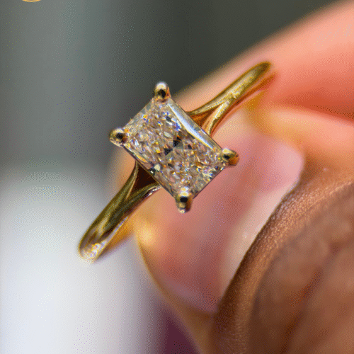 Lab-Grown Diamond Ring – 1.02 CT | 18KT Gold | IGI Certified